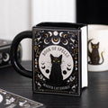 Mug en forme de livre « Chat Noir Magick : Livre des Sorts »