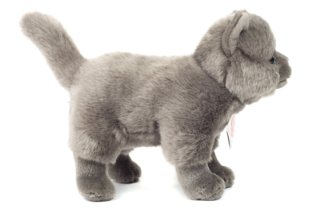 Peluche Chat Chartreux Debout - Teddy Hermann