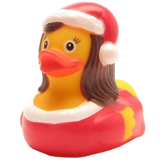 Santa's rubber duck - rubber duck