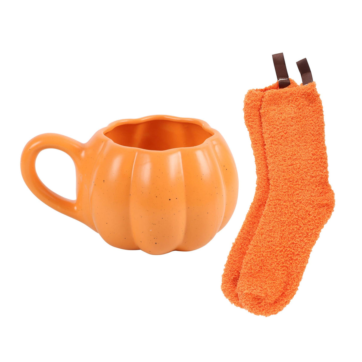 Coffret Mug & Chaussettes Citrouille
