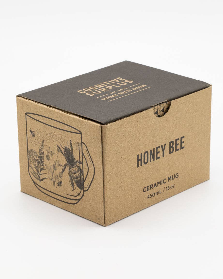 Mug Abeille (430 ml) – produit scientifique Cognitive Surplus EU, vue 3