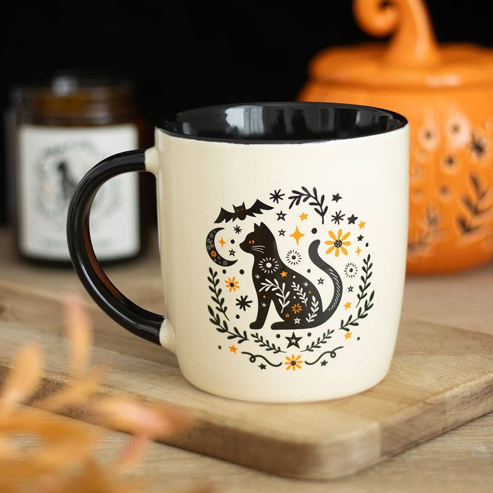 Mug « Chat folklorique effrayant »