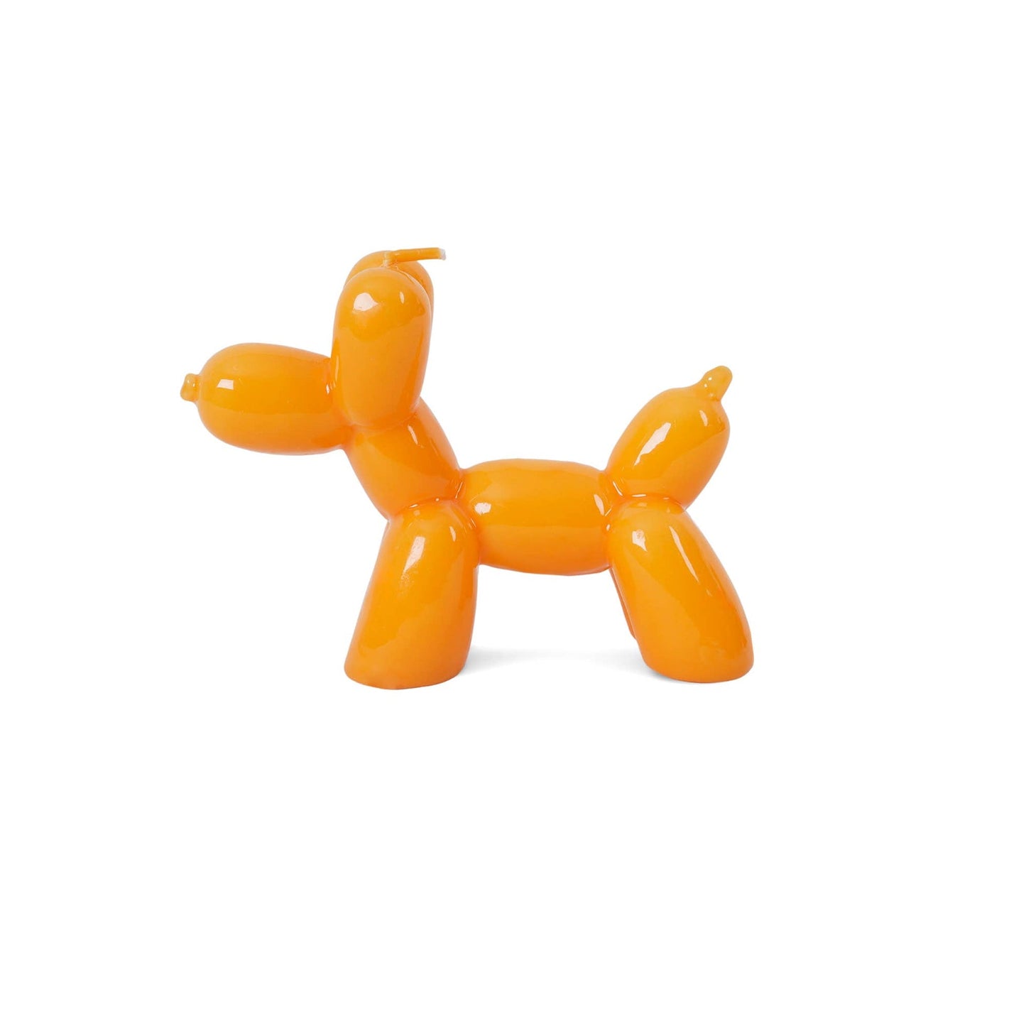 Bougie Chien Ballon Orange