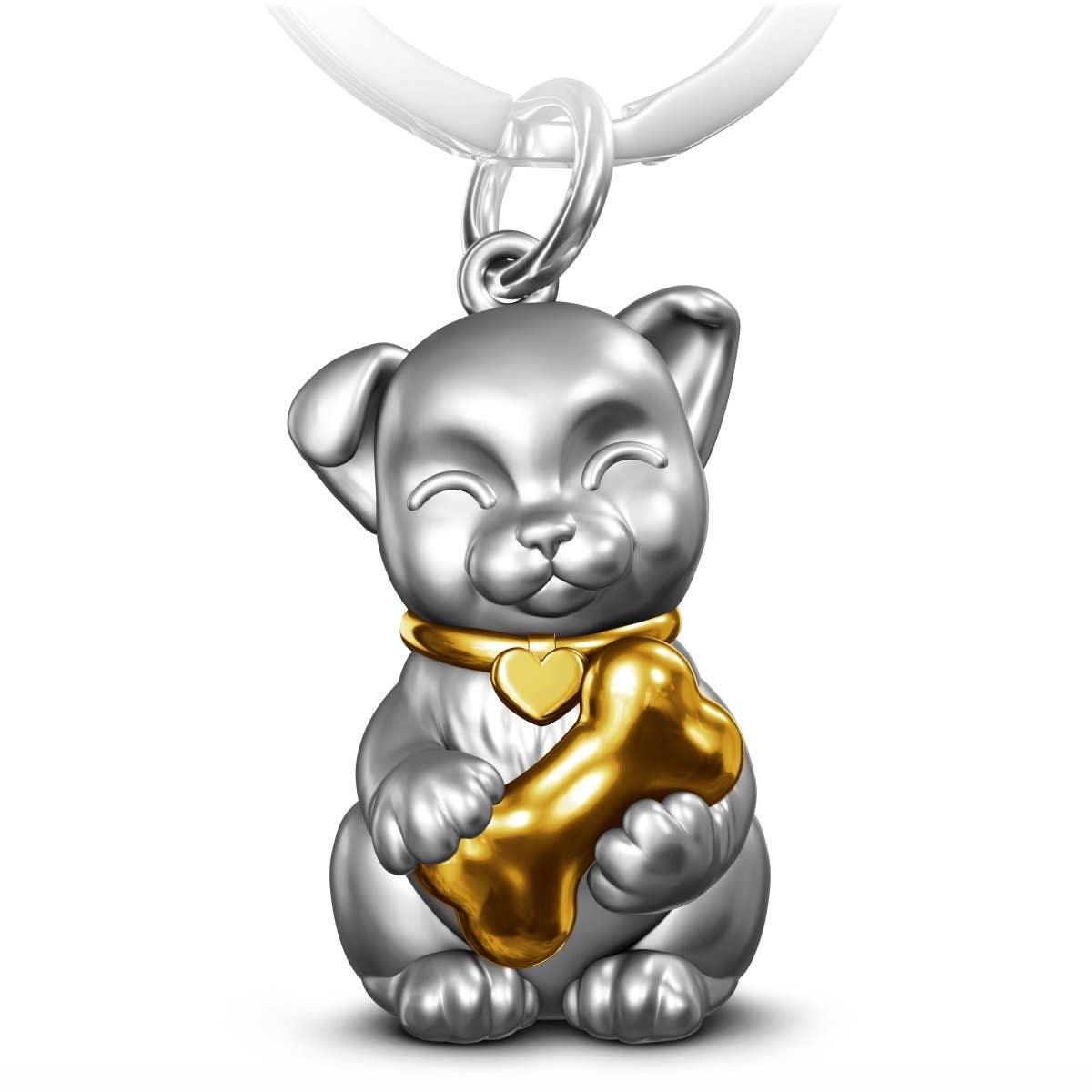 porte cles chien puppy fabach FABACH_Puppy_gold 