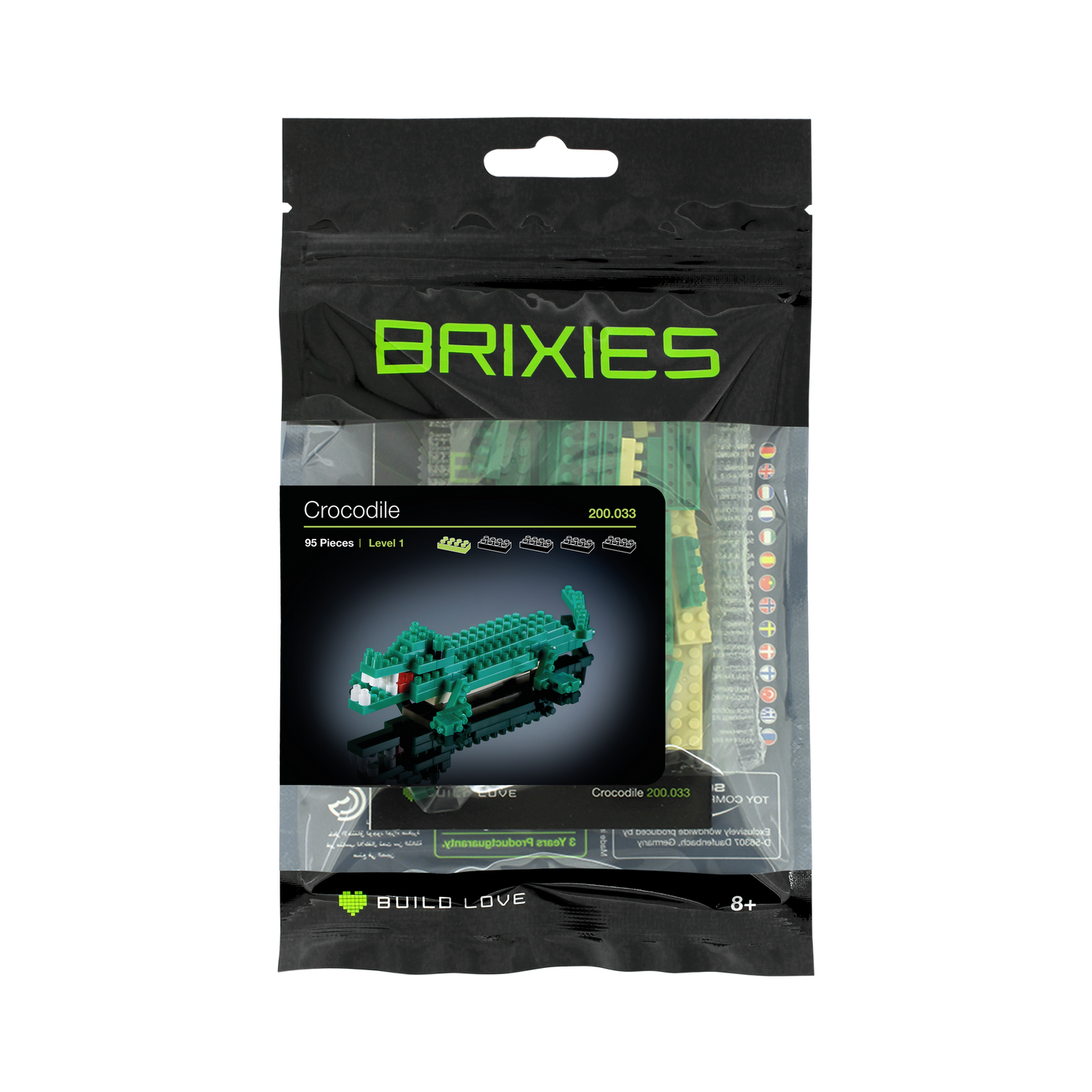 BRIXIES Crocodile