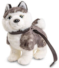Peluche Chiot Husky avec Laisse Uni Toys