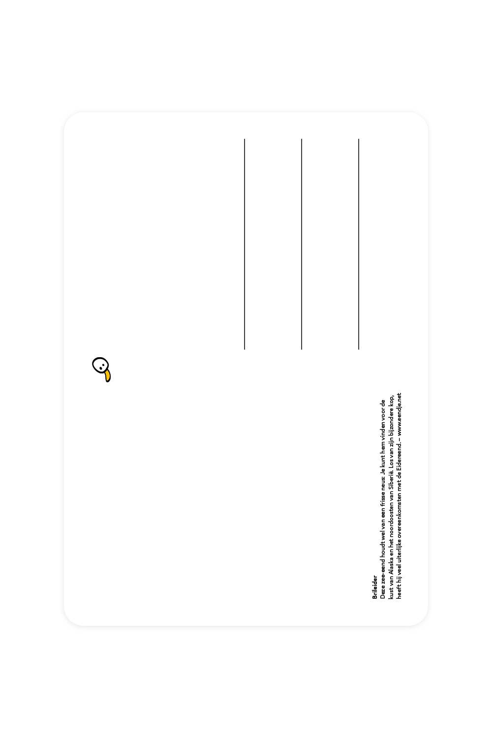 Carte postale avec Eyeglass Leader