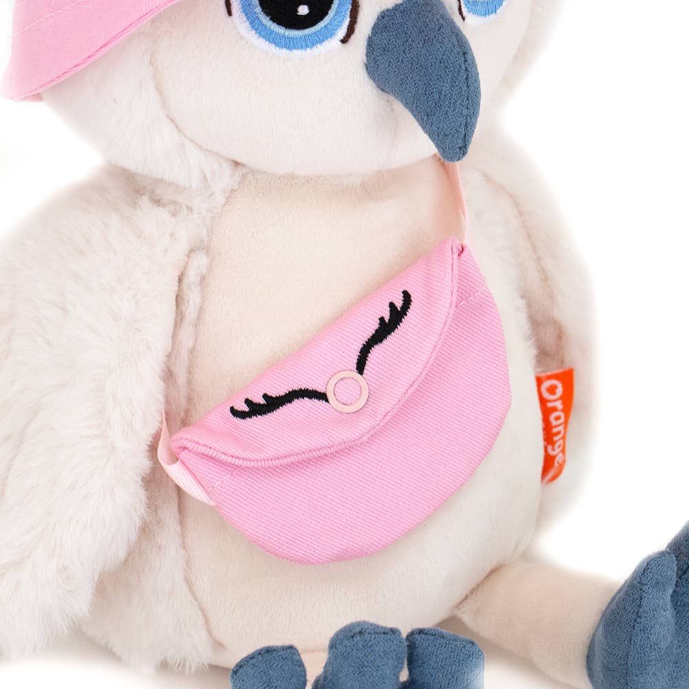 Peluche Lisa la chouette licorne 20 cm
