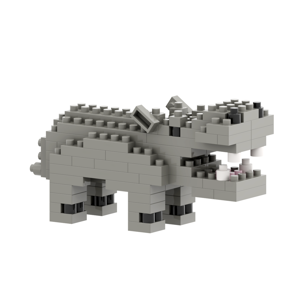 BRIXIES hippopotame