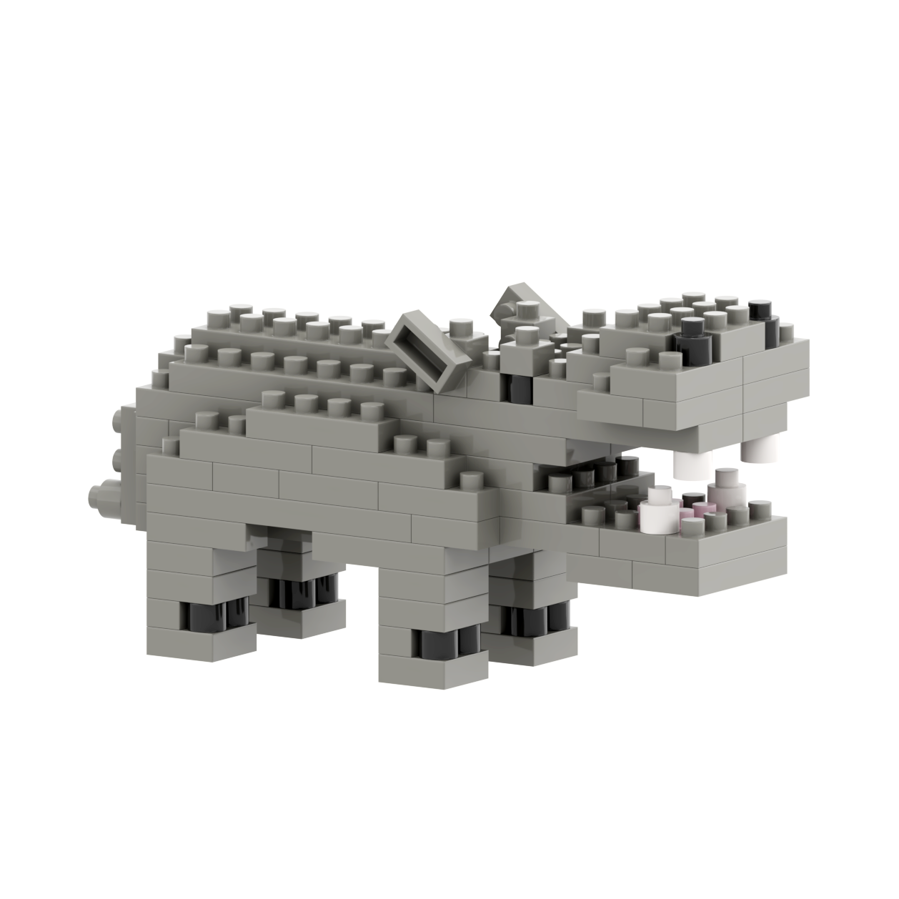 BRIXIES hippopotame