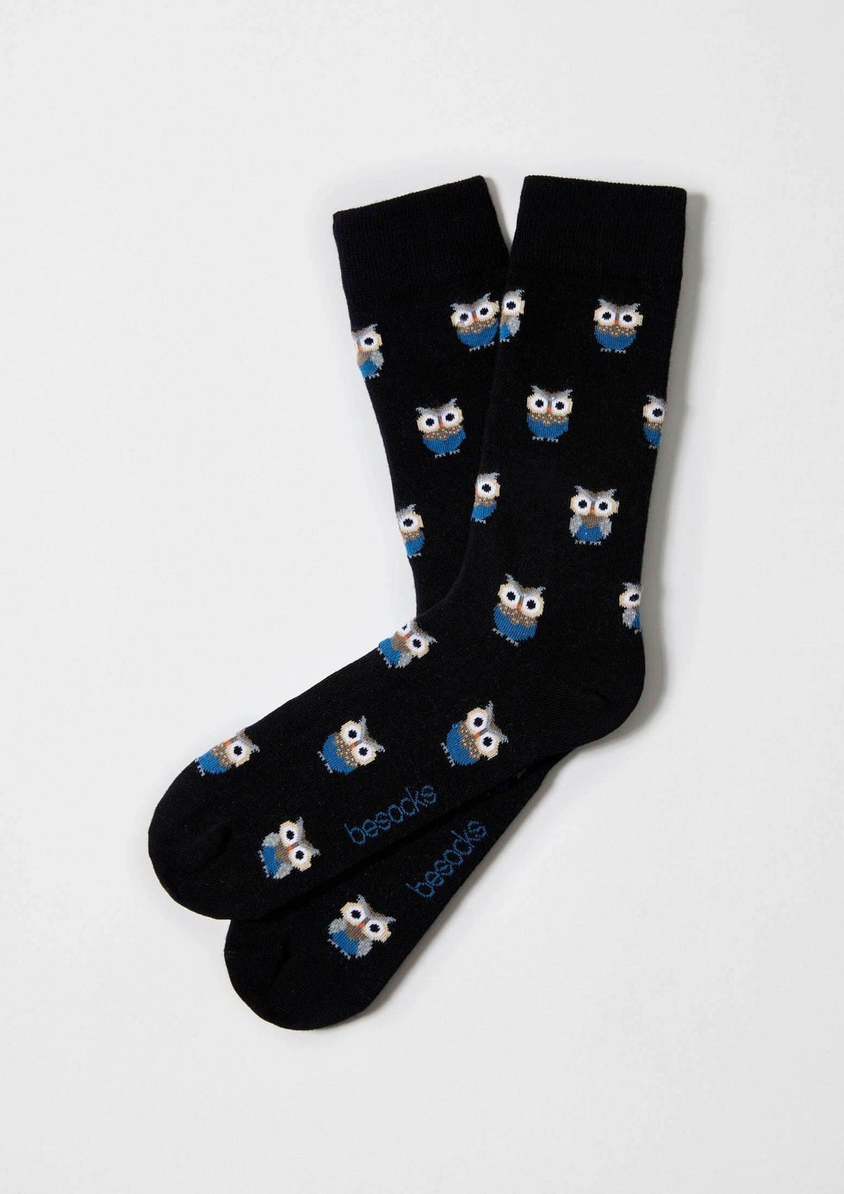 Chaussettes BeOwl Noir Besocks