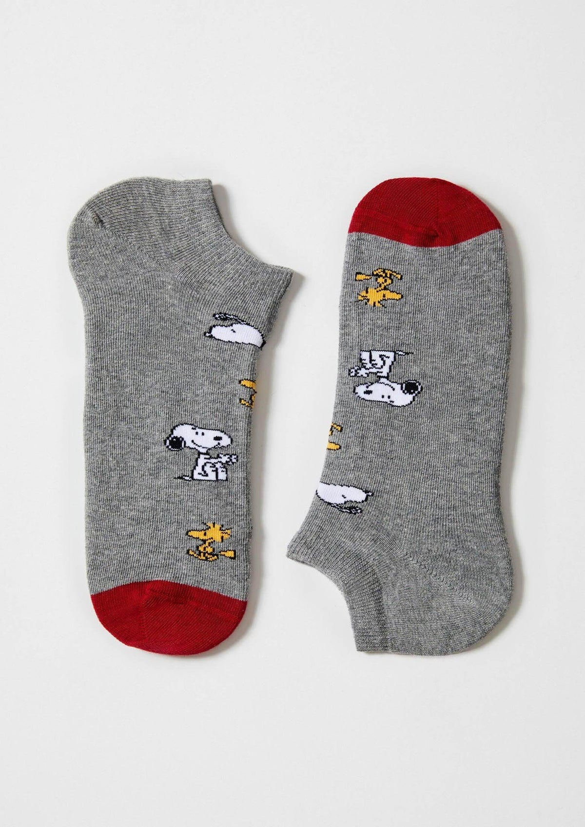 BeSnoopy Grey Ankle – Kurzsocken | Besocks