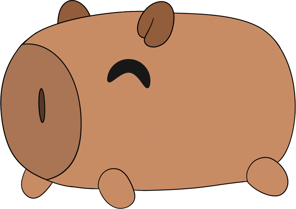 Capybara Pillow (1ft)