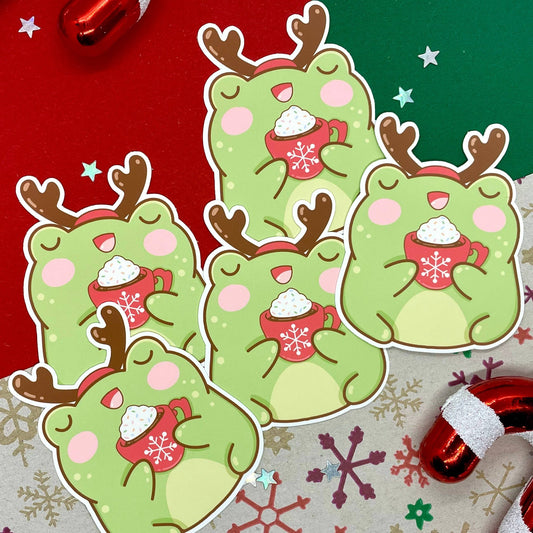 Hot Choco Frog Sticker