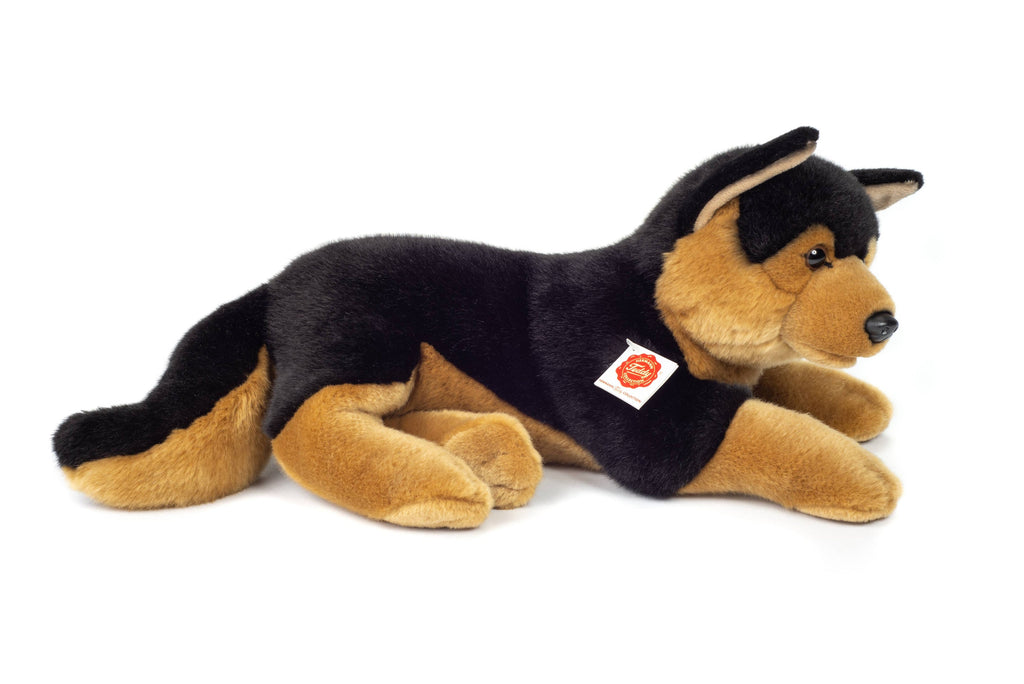 Peluche Chien Berger Allemand Couché - Teddy Hermann