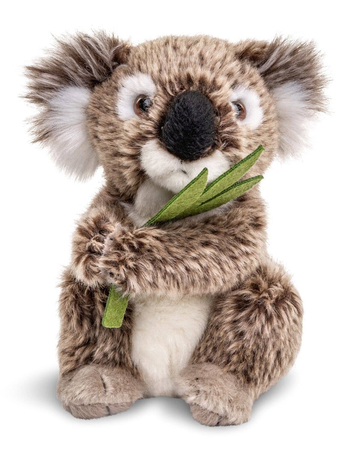 Peluche Koala avec feuille d'Eucalyptus Uni Toys
