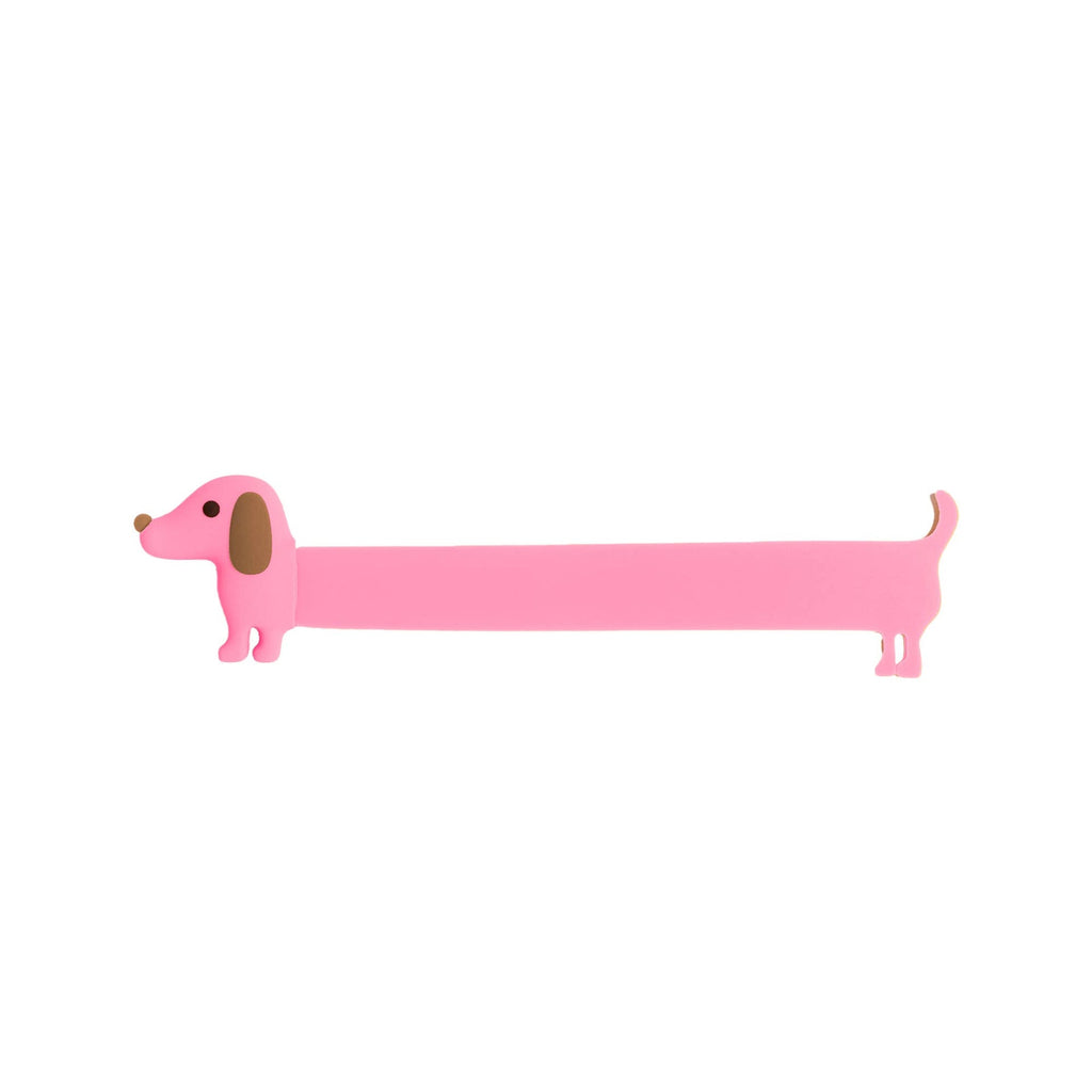 Pink Dachshund Bookmark