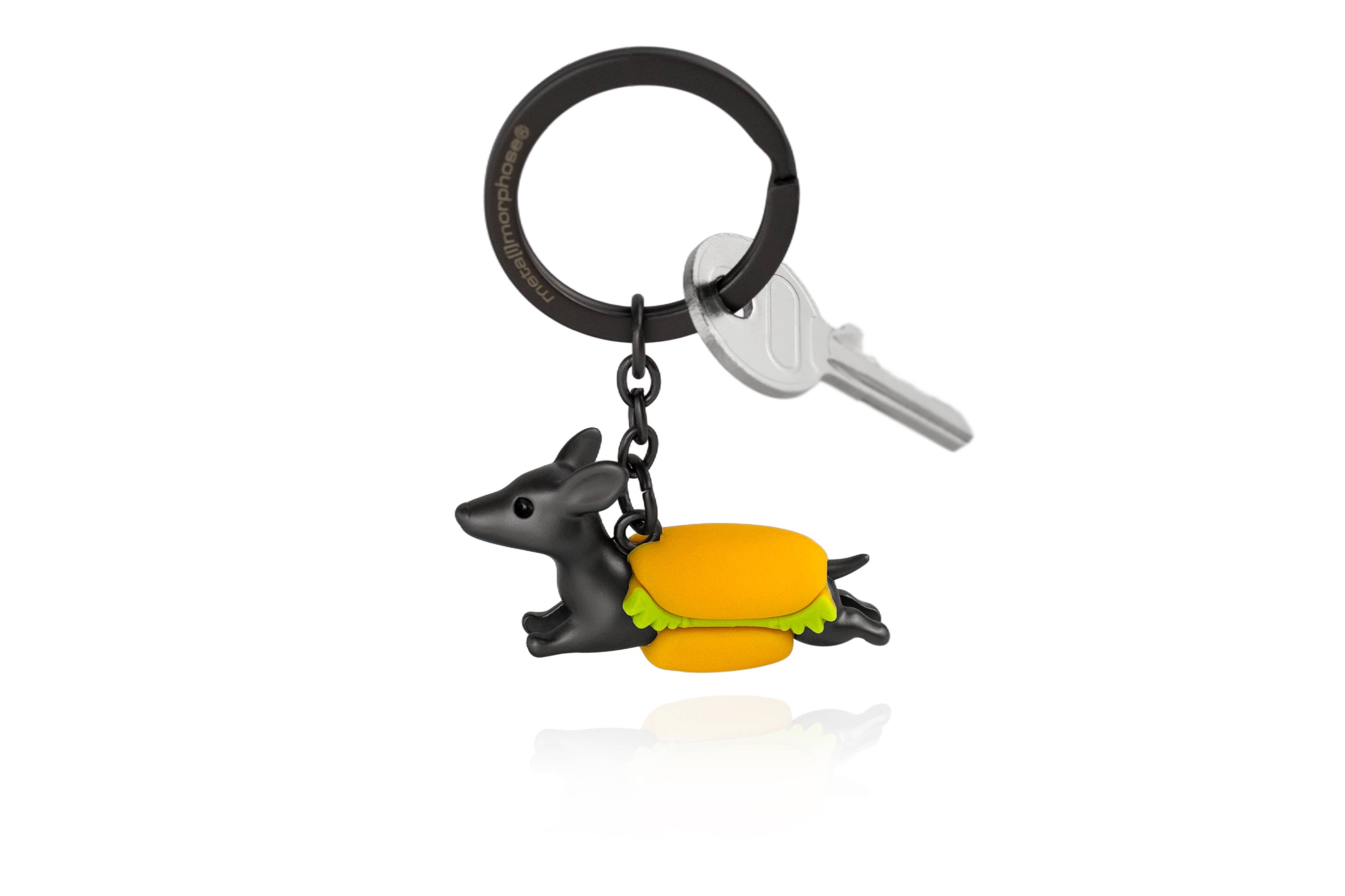 Porte-clés Teckel Hot-Dog