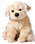 Golden Retriever, assis - peluche Uni Toys