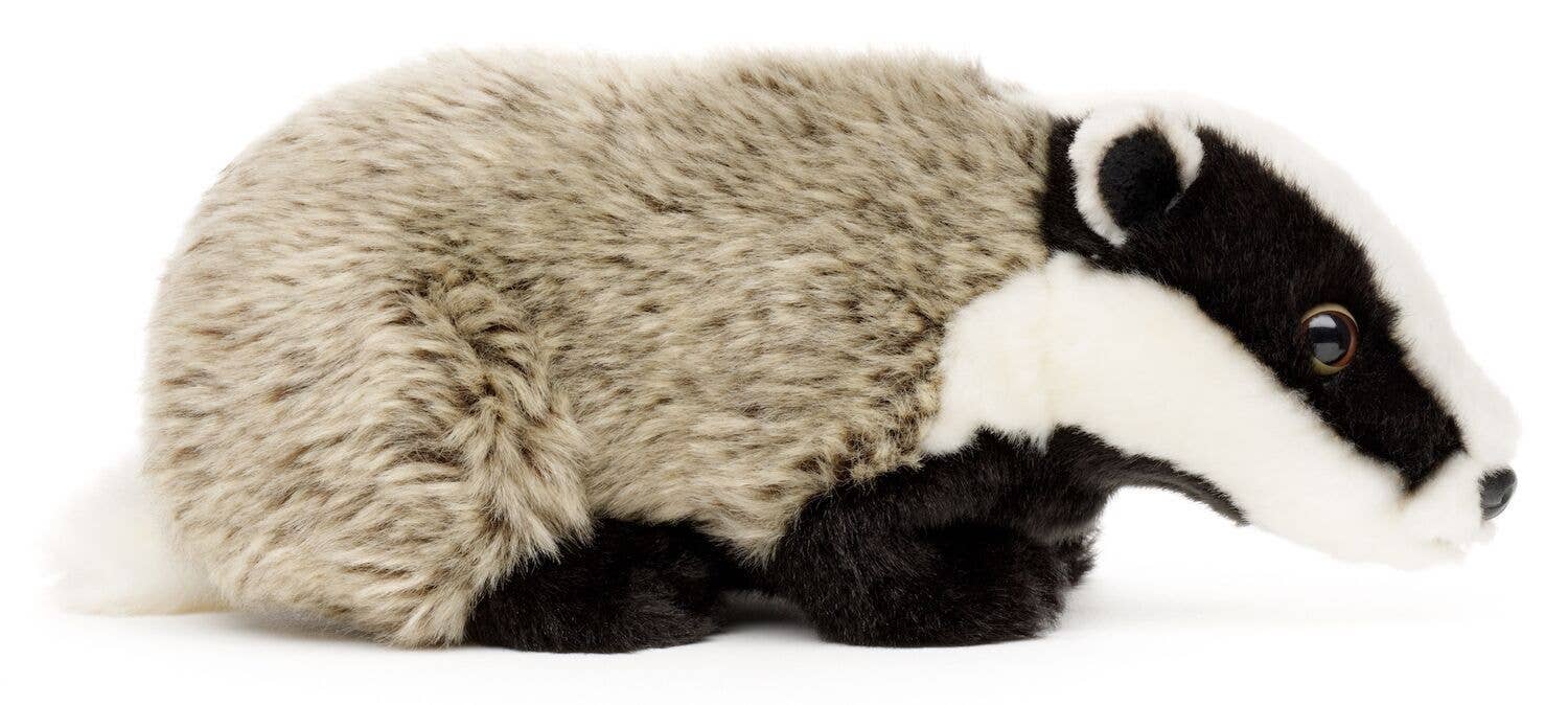 Blaireau, debout, 23 cm (longueur), doudou ou peluche Uni Toys