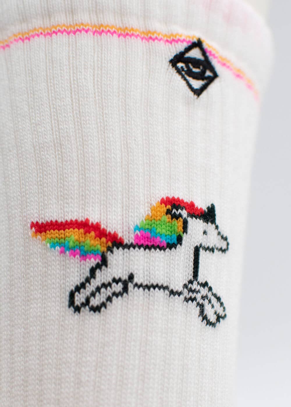 chaussettes licorne arc en ciel j clay 