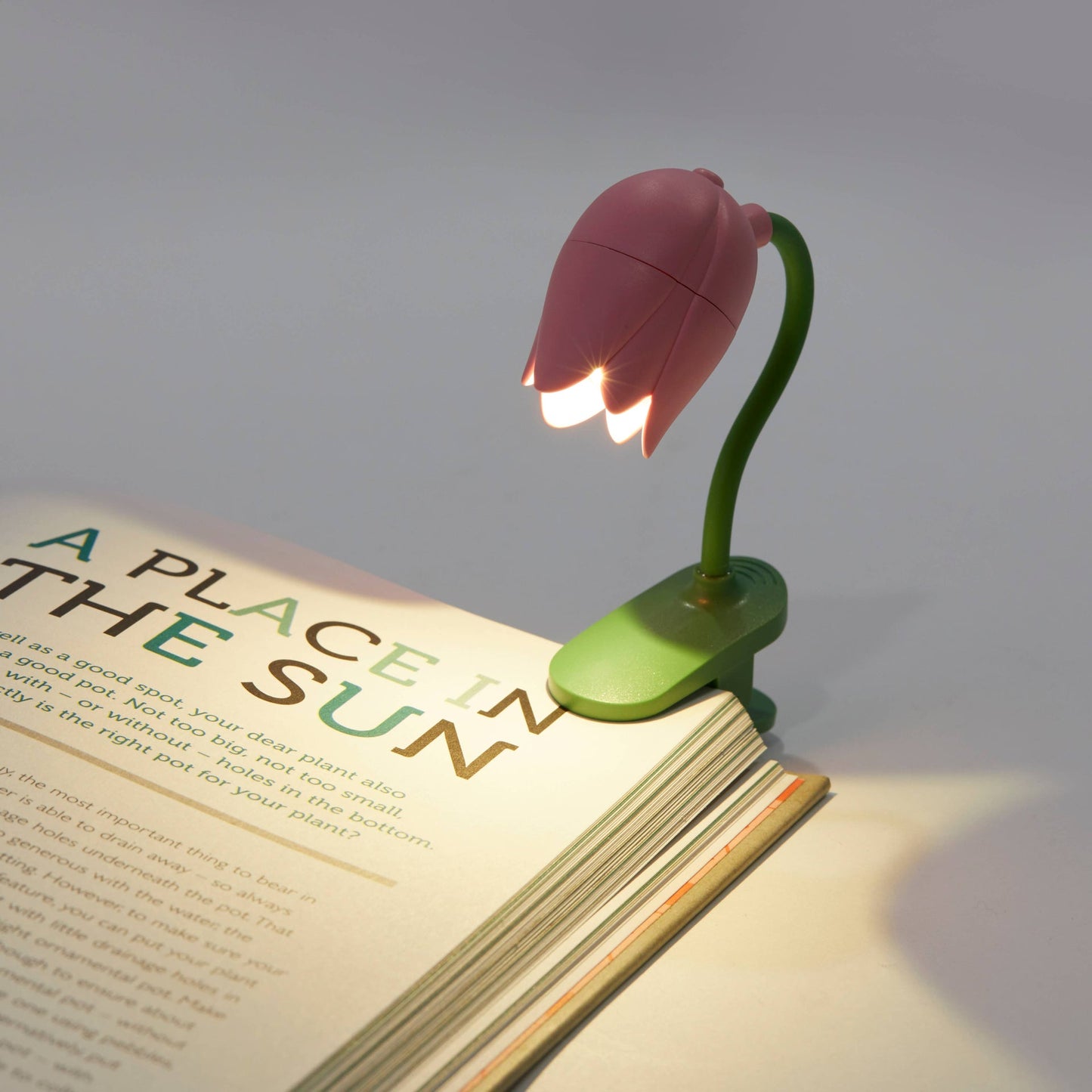 Pink Tulip Reading Light