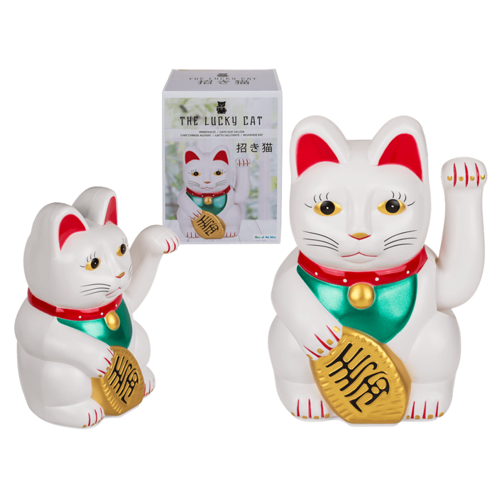 Chat Chanceux Classique Blanc – vue 6