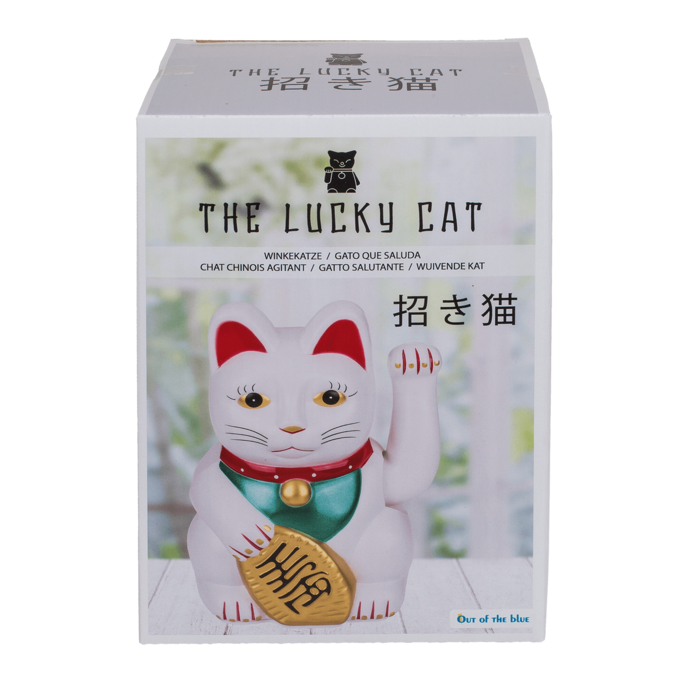 Chat Chanceux Classique Blanc – vue 5