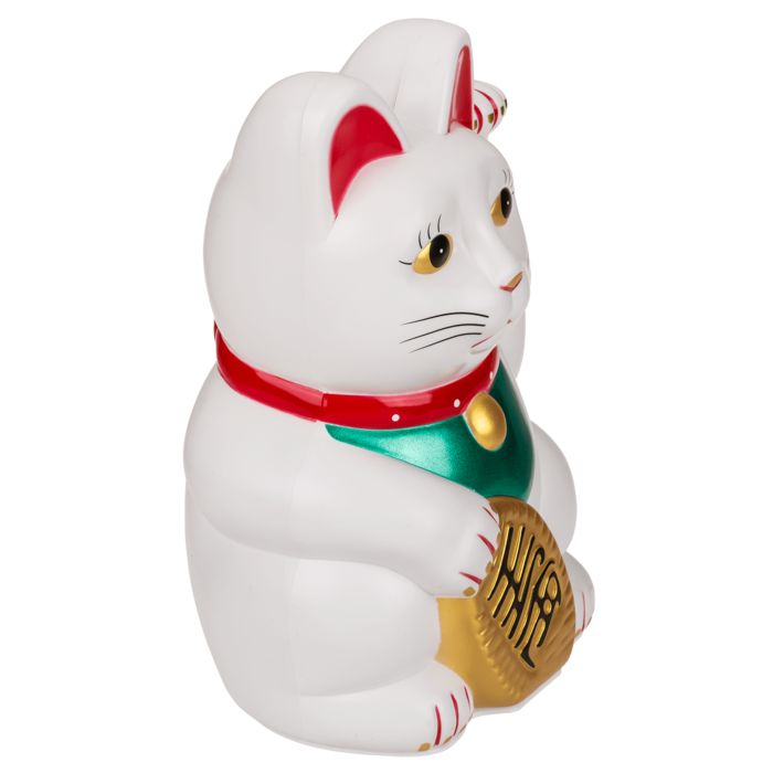 Chat Chanceux Classique Blanc – vue 3