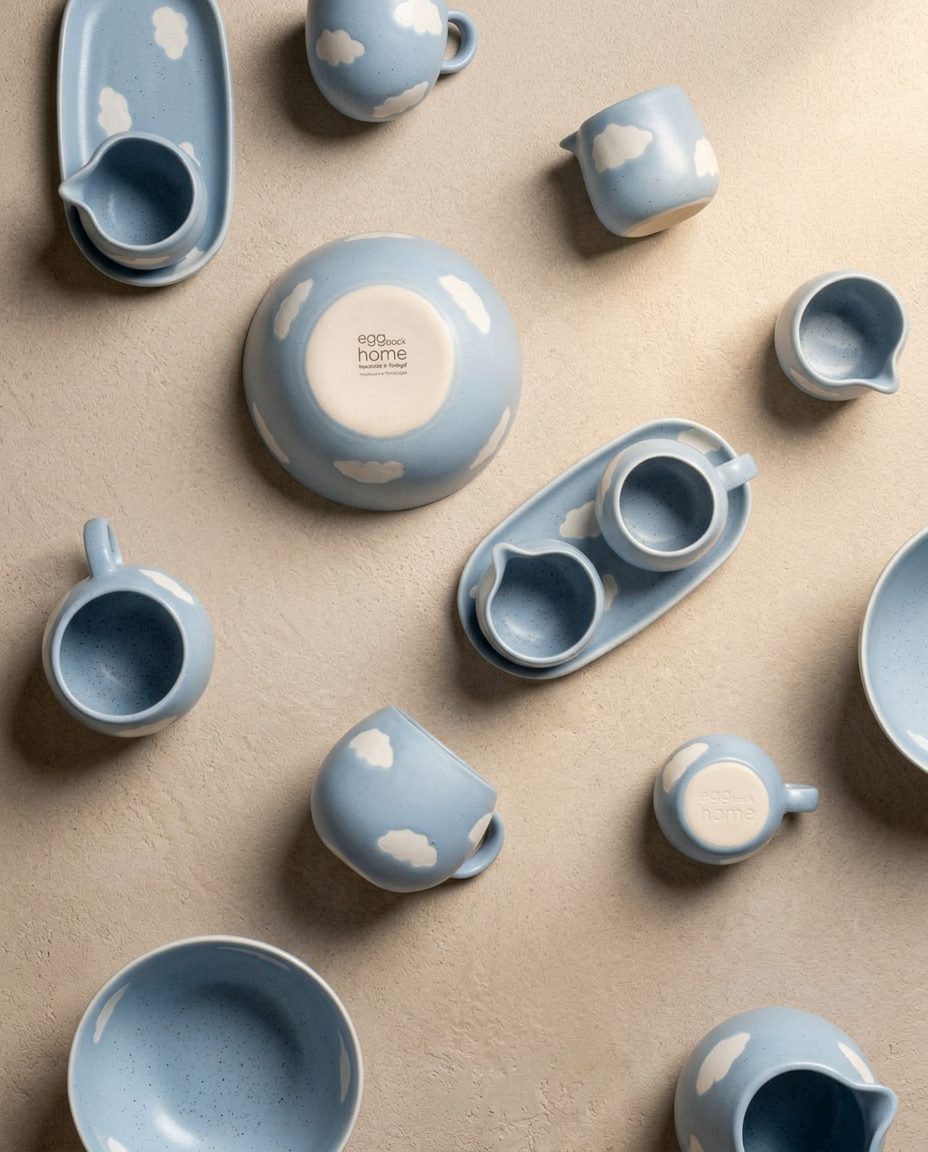 Mug Cloud bleu Pet Collection – 250 ml