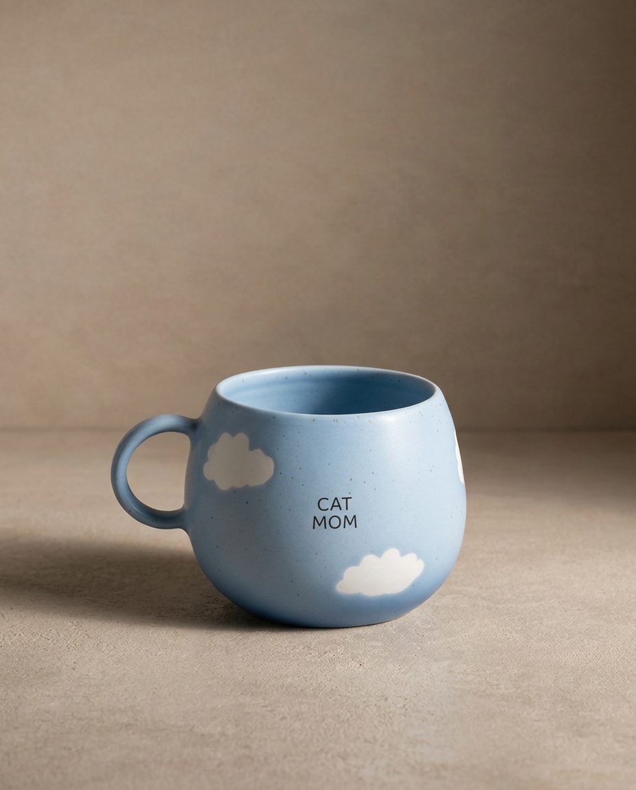Mug Cloud « Cat Mom » – 500 ml