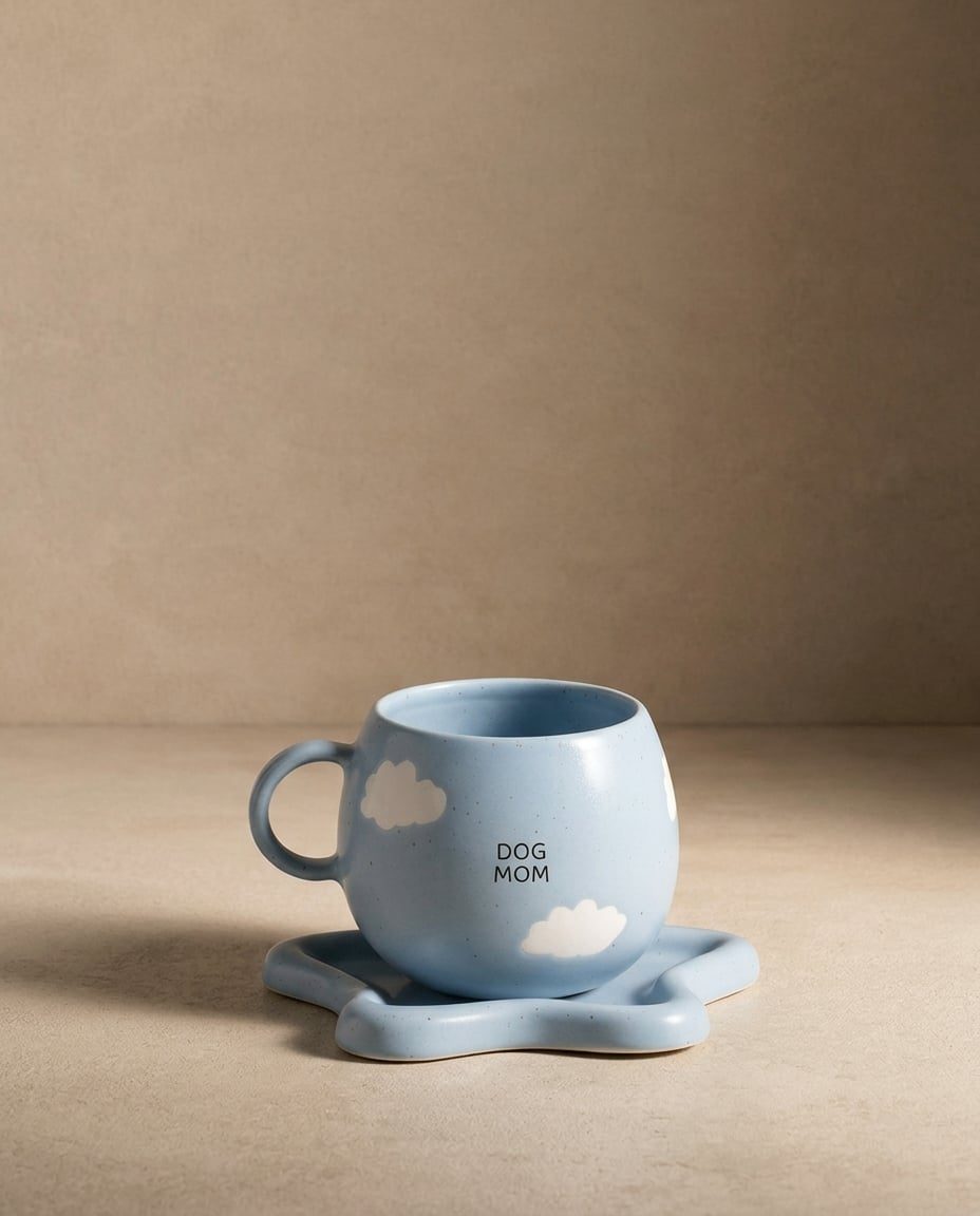 Mug Cloud « Dog Mom » – 500 ml