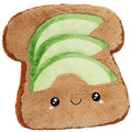 Peluche Comfort Food Squishable – Toast à l’Avocat