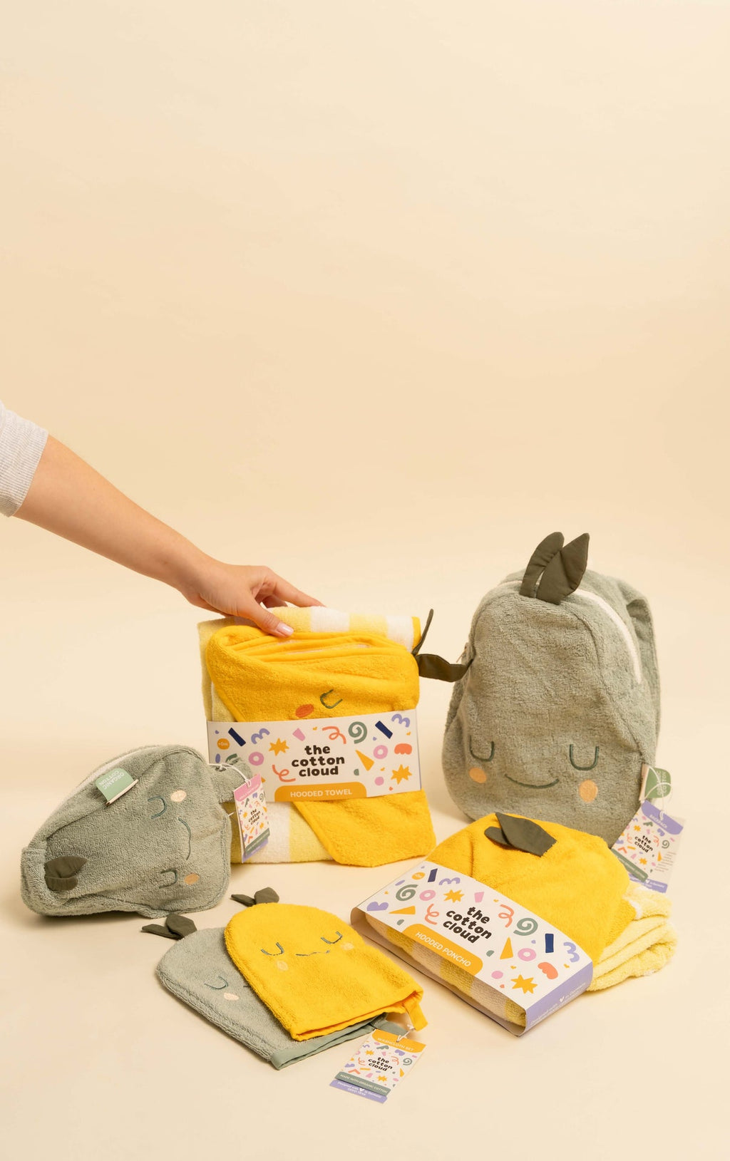 Trousse de toilette forme fruit Lola Citron
