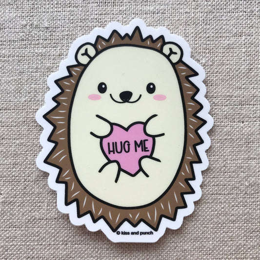 Sticker Hérisson Hug Me
