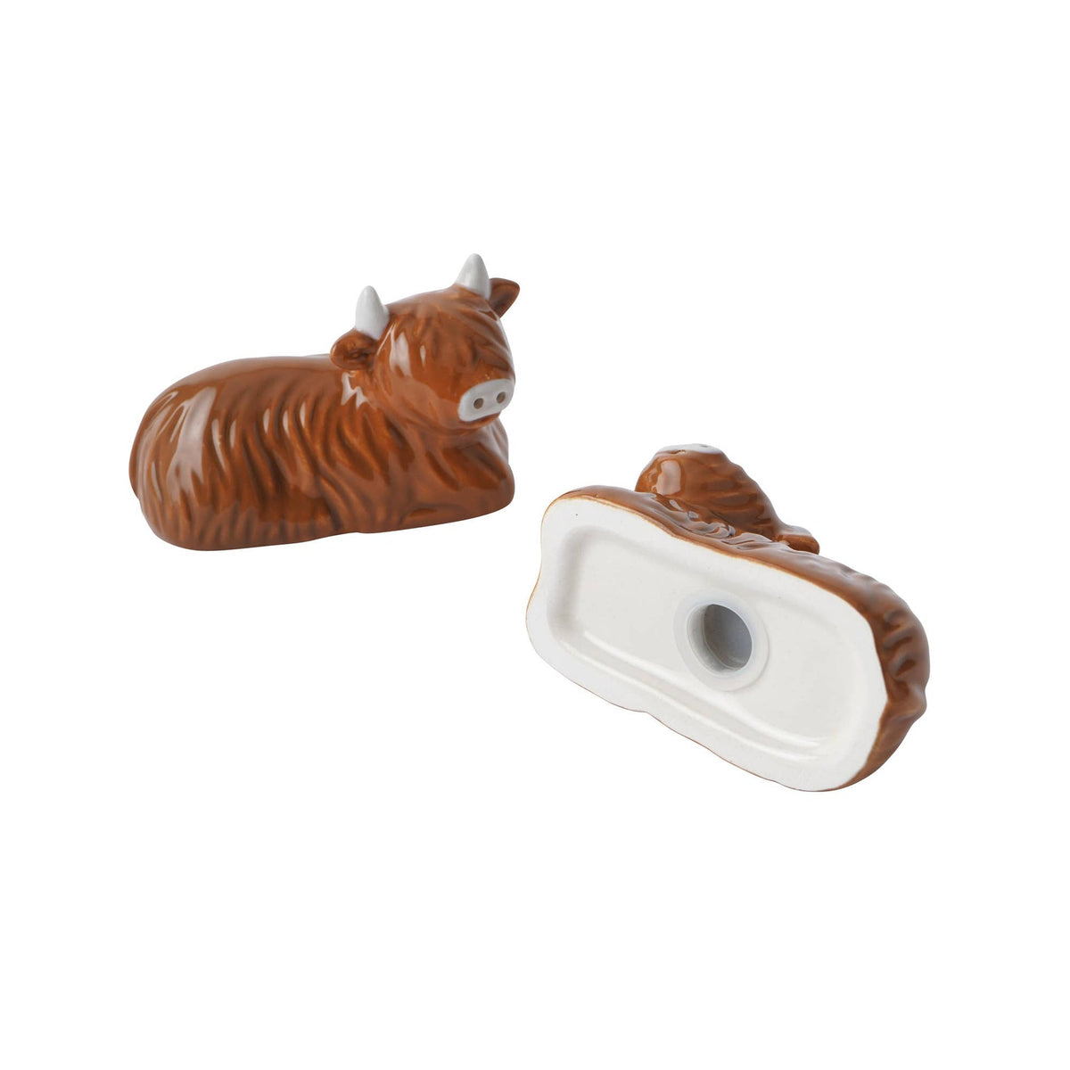 Salière et poivrière “Bramble Farm” Vaches des Highland – vue 3