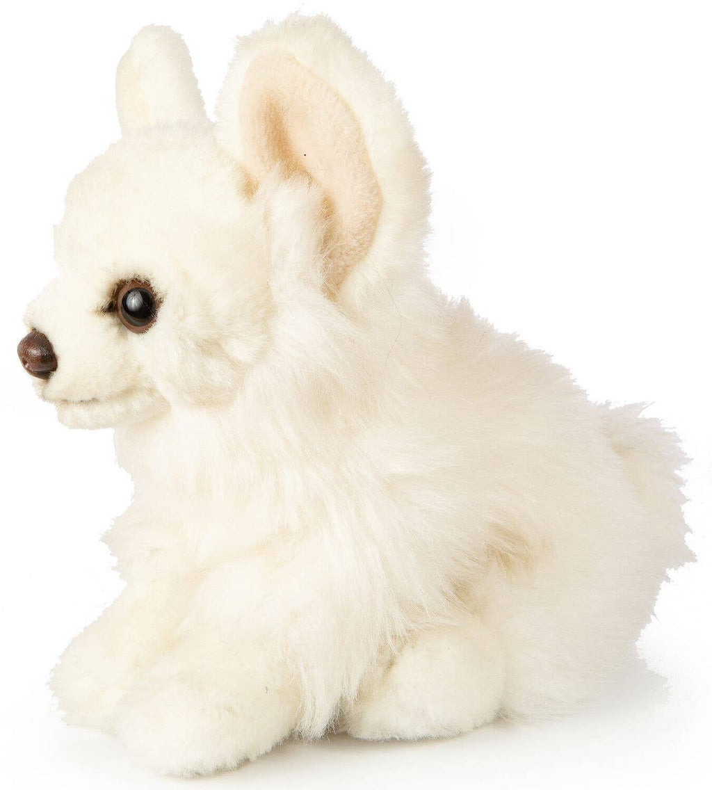 Peluche chihuahua blanc avec sac de princesse Uni Toys