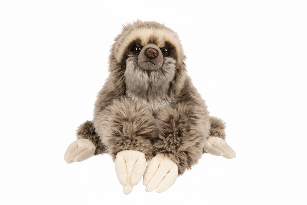 Peluche Paresseux avec velcro Uni Toys