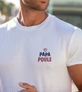 T-shirt Brodé Papa Poule - t-shirt brodé Juste un T-shirt