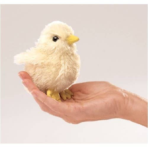 Marionnette à doigt Minii Poussin Folkmanis réaliste