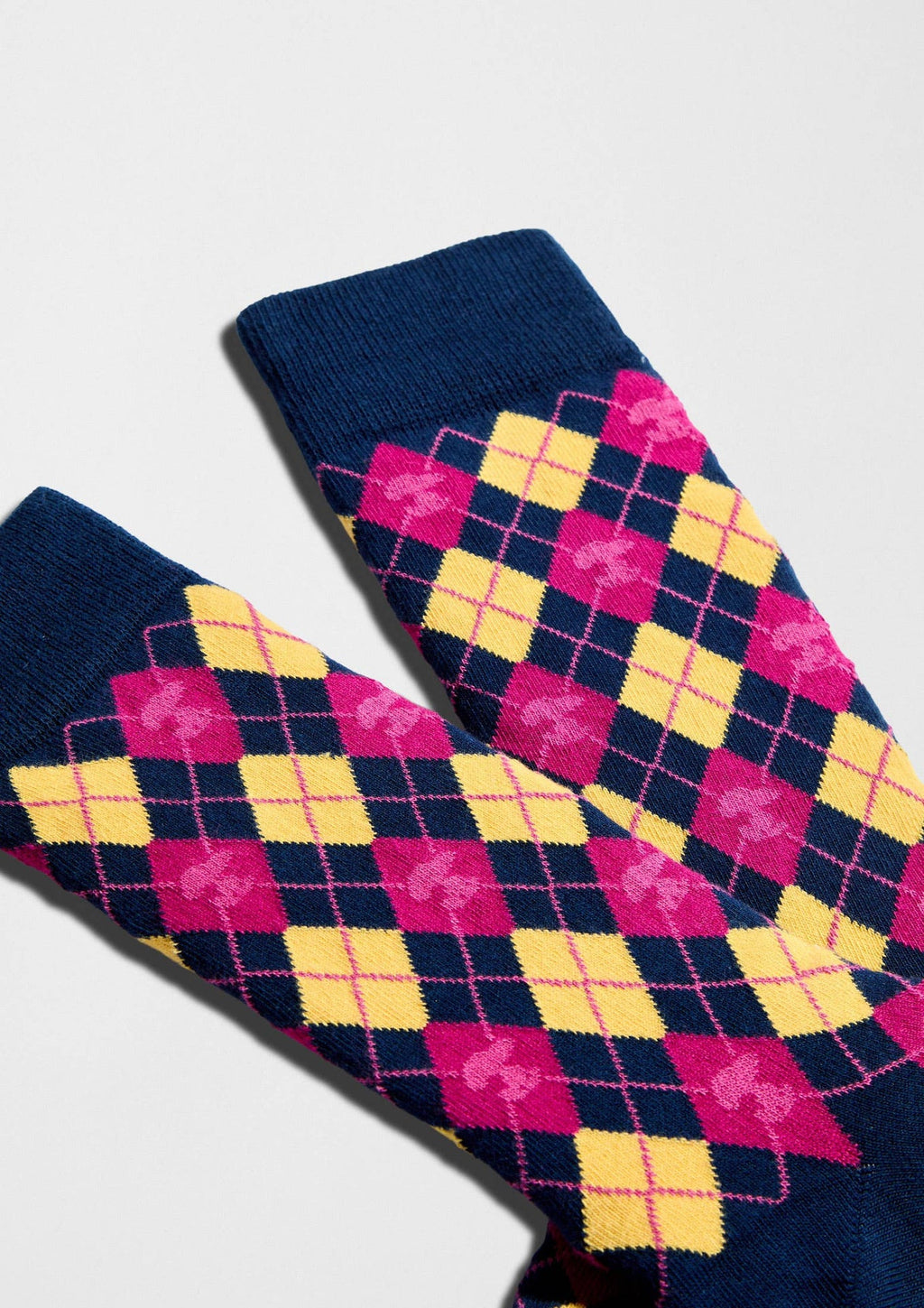 BeSnoopy Diamants Bleu marine - Chaussettes coton biologique