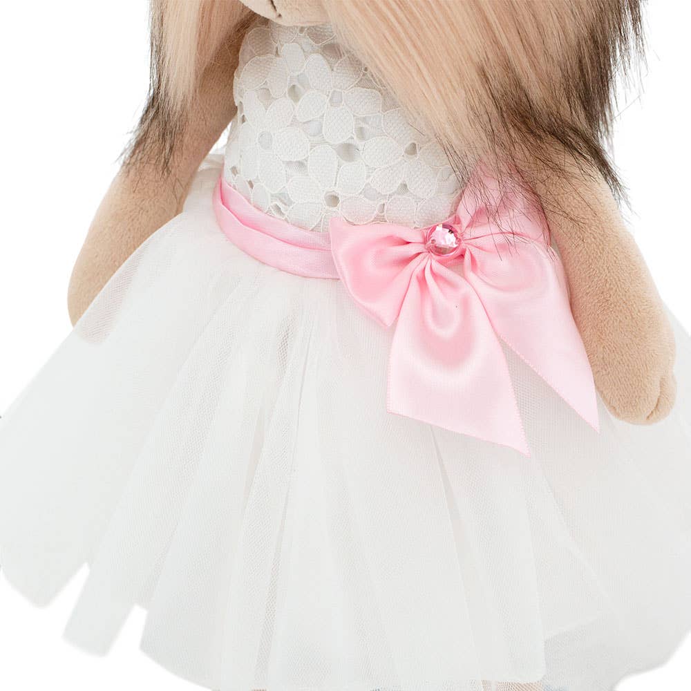 Poupée chien Lucky Yoyo : Élégance-38cm