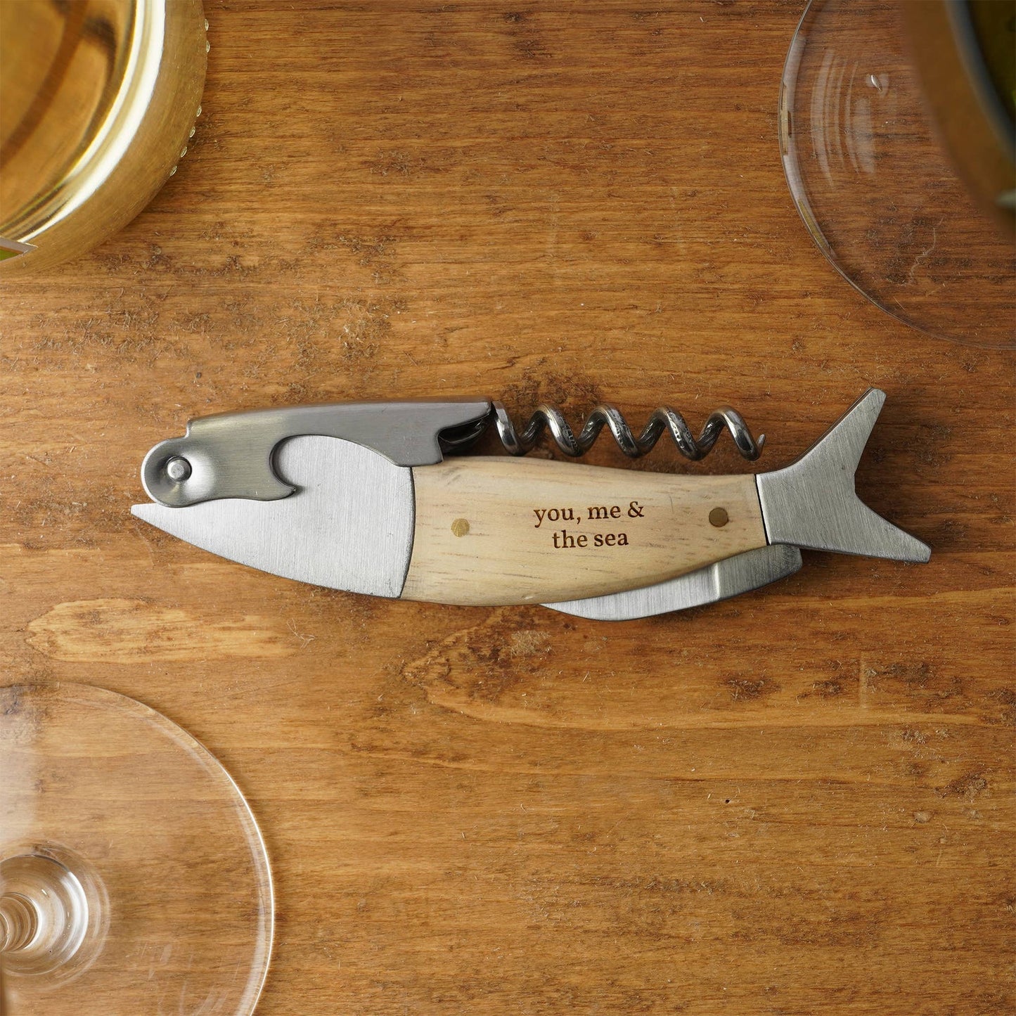 Tire-bouchon Sommelier Poisson « You, Me & The Sea »