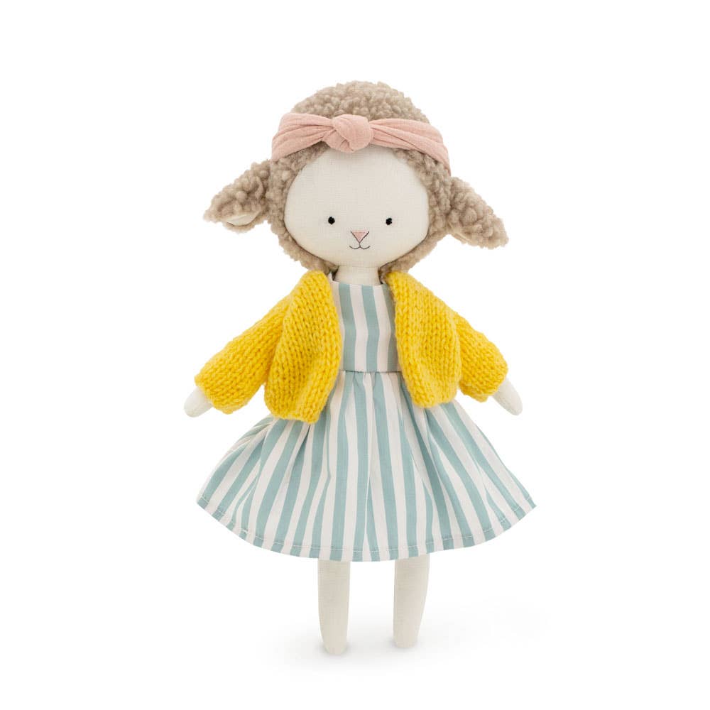 Peluche coton Cotti Motti, Zoe la brebis (30 cm) - 0+