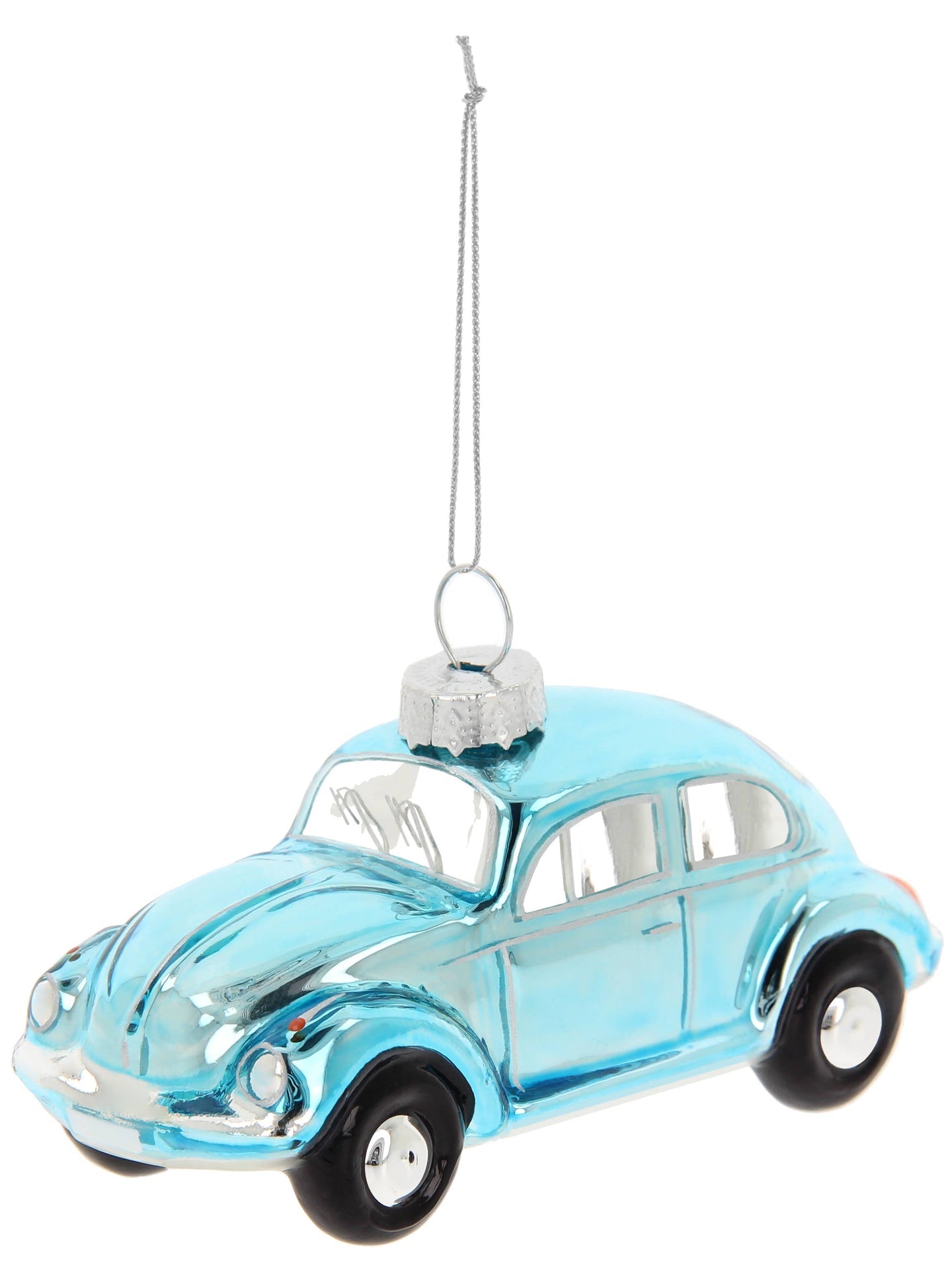 Décoration de Noël Coccinelle VW Bleue