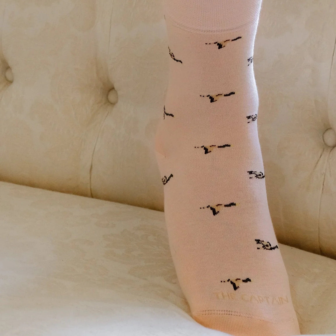 chaussettes canards colverts the captain socks 