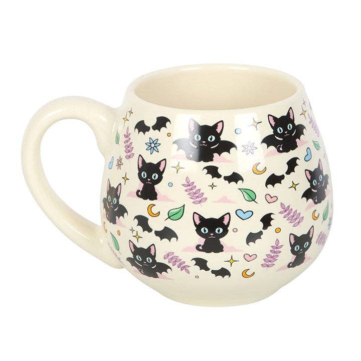 Mug Rond Chats Noirs Mystiques – 500 ml