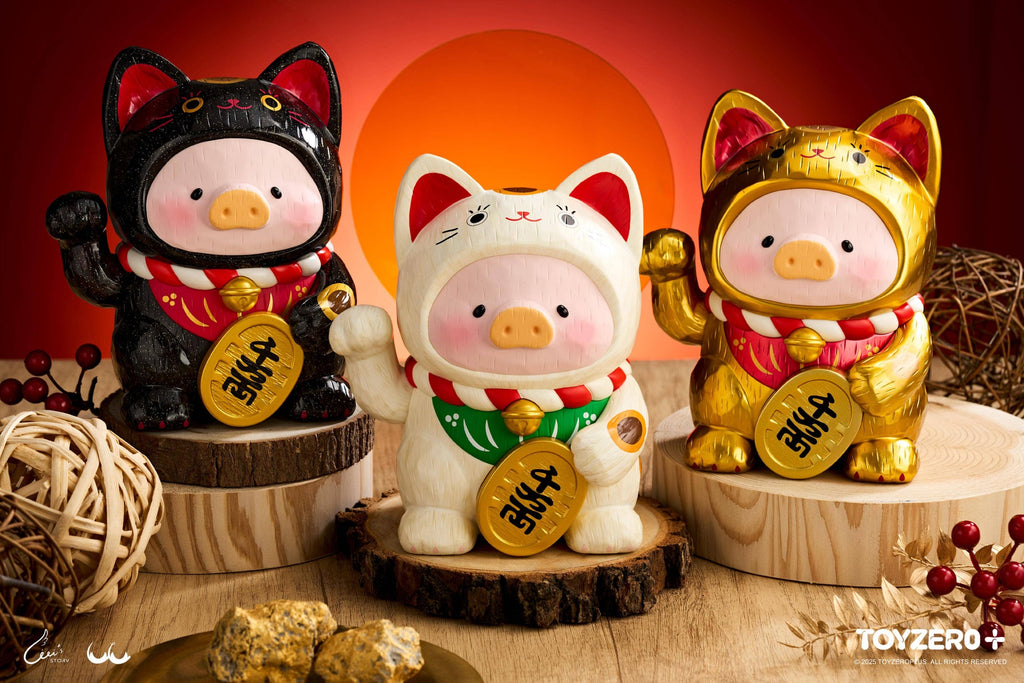 LuLu le Cochonnet - Maneki Lu (chat calico)