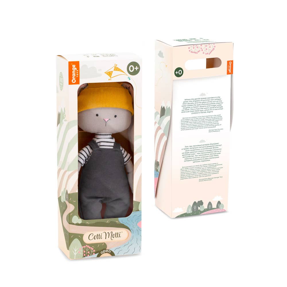 Peluche en coton Timmy le lapin (30 cm) - 0+