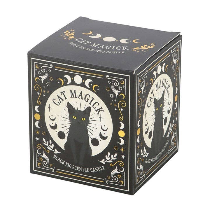 Magie du Chat Noir — Schwarze Feigenkerze